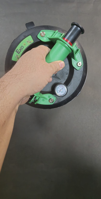 قاپک پمپی حرفه ایی گیج دار 230کیلوگرم اکو مدل EVSC-G1